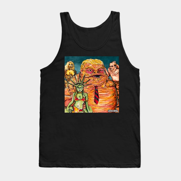 Space Slug Trump Tank Top by Robisrael